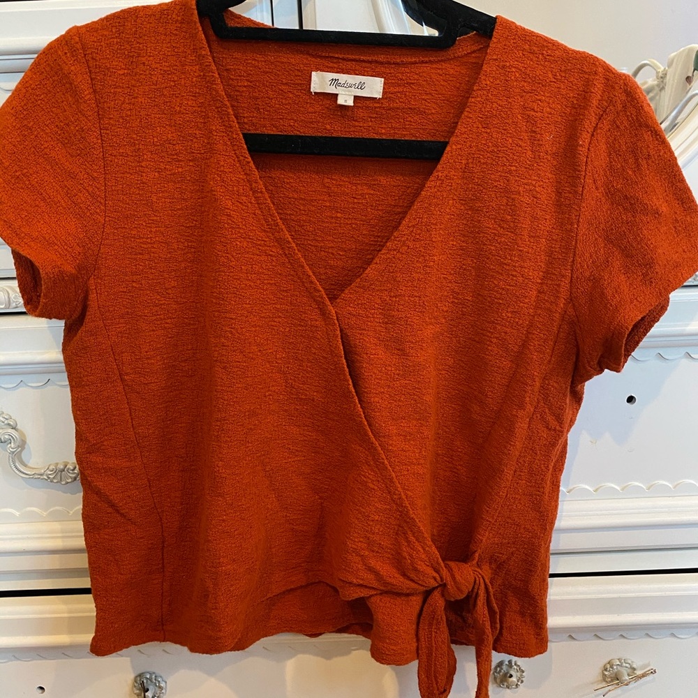 tie front top